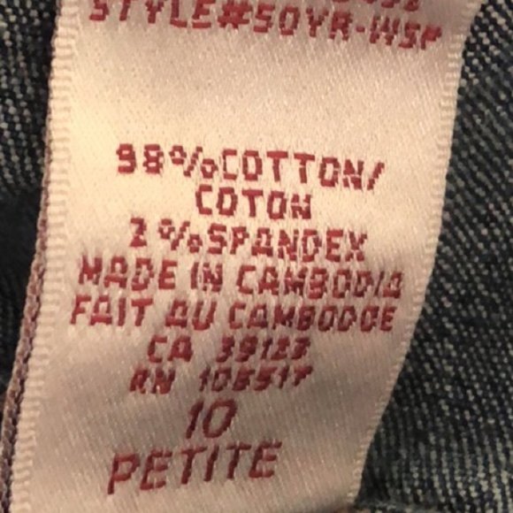 LIKE NEW NORTHERN REFLECTIONS WEEKEND STRETCH JEANS 10/30x27 🦋 - Picture 5 of 13